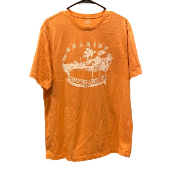 Izod Other - Izod Peach Seaside Surfboard Co. Graphic Tee